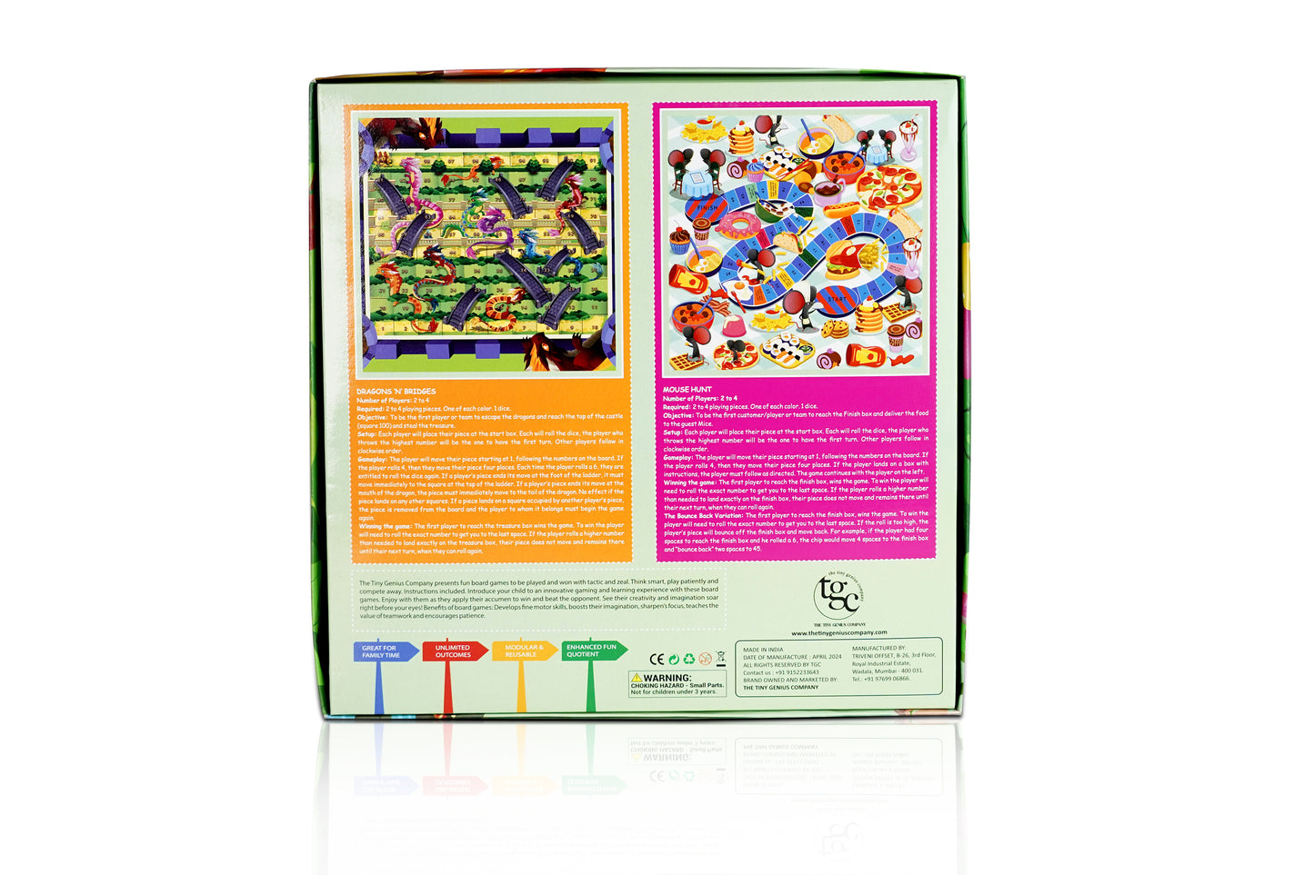 The 2-in-1 Board Game